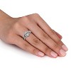 2.87 CT. T.W. Cubic Zirconia Bridal Set in Sterling Silver - 4 of 4