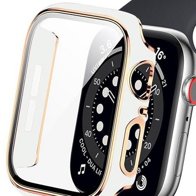 white/rose gold