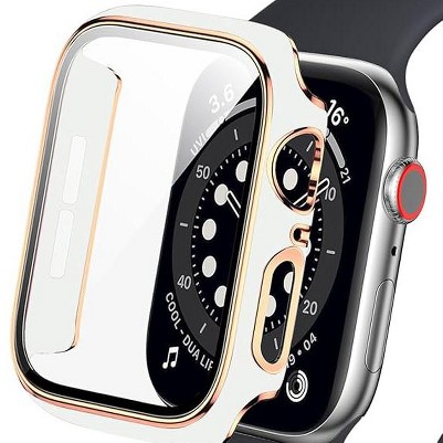 white/rose gold