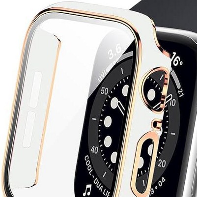 white/rose gold