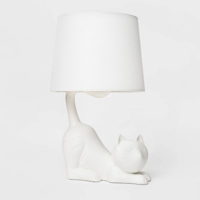 pillowfort glass table lamp