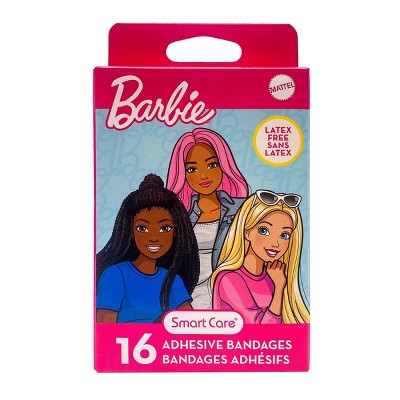 16ct Smart Care Bandages Barbie