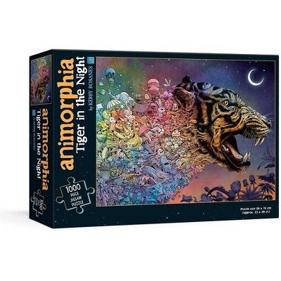Plume - Animorphia Tiger in the Night Puzzle
