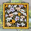 Chloe Lighting Plumeria Floral Tiffany-Style Stained Glass Vertical Hanging Window Panel 25"Tall - 4 of 4