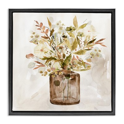 Stupell Industries Earthy Mixed Fall Botanicals, 18" x 18"