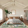 Modern Jungle Animals Area Rug Ultra Thin Low Pile Rug for Bedroom Bedroom Machine Washable Stain Resistant Non Slip Mat for Living Nursery Playroom - 4 of 4