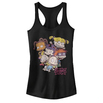 Juniors Womens Rugrats Favorite Characters Racerback Tank Top : Target