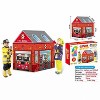 Hachikiko Fire Station Play Tent for Kids, Indoor Outdoor Pretend Playhouse, Boys School Children’s Game Toy, Easy Setup & Storage - 2 of 4