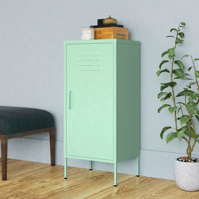 VidaXL Storage Cabinet Mint 16.7"x13.8"x40" Steel