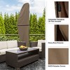 Nature Spring Offset Outdoor Umbrella Cover - Heavy-Duty Waterproof Protection - 3 of 4