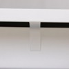 Gulches 28.1"H Modern Nightstand with 2 Drawers, White Walnut, Solid Wood Legs, 15.8"Lx11.9"W, Multipurpose End/Side Table - 4 of 4