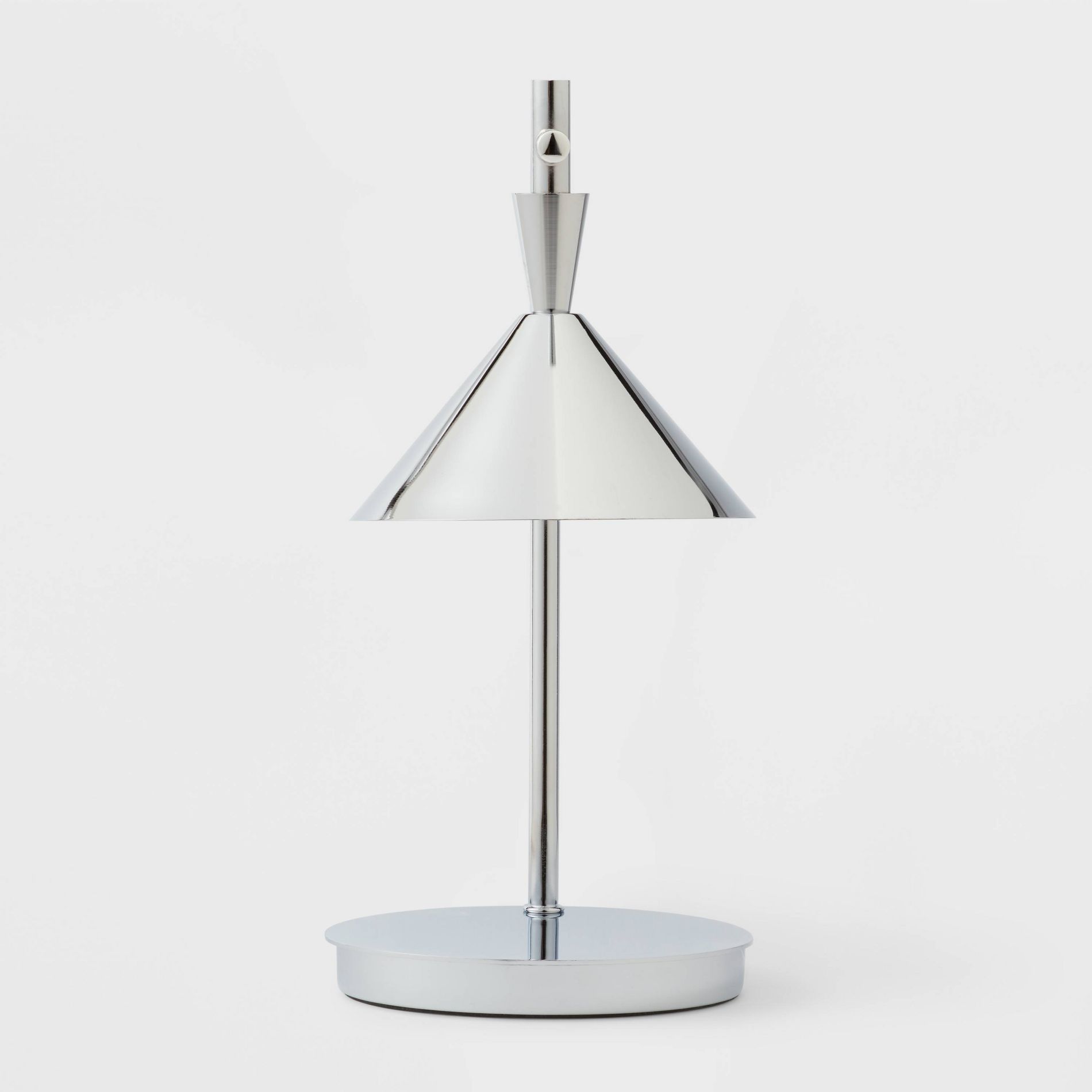 Candle Lamp Warmer Silver Tri Shade - Threshold™