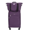 Whisen 5-Piece Set(18/23/27 in.) Luggage Sets Lightweight Softshell Suitcase with Travel Bag and Toiletry Bag - 4 of 4