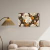 Art Remedy Maroon Elegance Floral Elegant realistic Floral Wall Art Unframed - 2 of 4