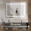 GlasFlength Decorative Wall Mirrors Full Length Mirrors Steam Resistant Reflection Surface For Modern Bathrooms, Silver, 30.7"*22"*2.3" - 2 of 4