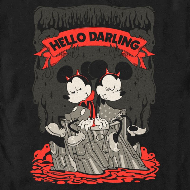 Men's Mickey & Friends Hello Darling T-Shirt, 2 of 6