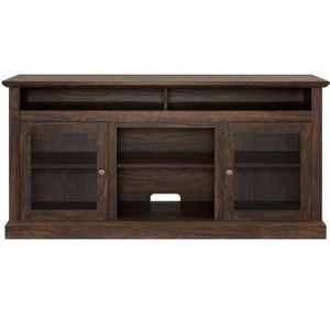 NicBex TV Stand with Glass Door for TVs up to 65 Inches,Modern Entertainment Center with Cabinets and Open Shelves - 1 of 3