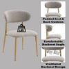 Gray Boucle Finish Side Chair (Set of 2) - 2 of 4