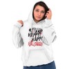 Happy Halloween Horror Paint Splatter Hoodie Sweatshirt Women Men Brisco Brands - 3 of 4