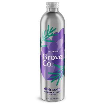 Grove Co. Lavender & Thyme Ultimate Dish Soap Refill in Aluminum Bottle - 16 fl oz