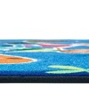 Carpets for Kids Give the Planet a Hug Blue Classroom Rug, Rectangle - 3 of 4