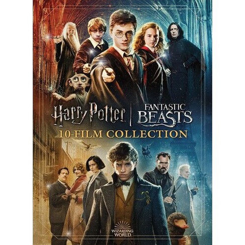 Wizarding World 10-film Collection (20th Anniversary) (dvd) : Target