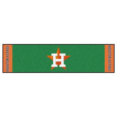 MLB Houston Astros 1.5'x6' Putting Mat - Green