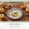 Spode Woodland 8” Dinner Plate, Perfect For Thanksgiving And Other Special Occasions, Made In England, Dog Motifs - 2 of 4