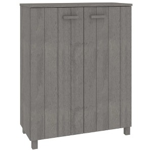 vidaXL Shoe Cabinet 4-Tier Shoe Organizer Storage with Drawer Hall Cabinet - 1 of 4