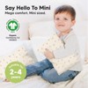 KeaBabies Mini Toddler Pillow with Pillowcase, 9x13 Small Pillow for Toddler, Soft Kids Pillow for Sleeping, Travel, Age 2-4 - 3 of 4