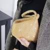 Women's Evening Bags Glitter Rhinestone Triangle Purse Party Prom Wedding Purse - 2 of 4