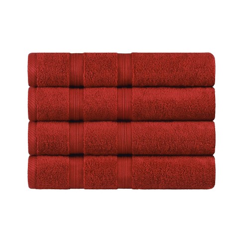 Cotton Geometric Jacquard Plush Soft Absorbent 3 Piece Bath Towel Set By  Blue Nile Mills : Target