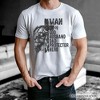 Man of God Lion Cross T-Shirt, White Tee for Faithful and Christian Fathers| OrnamentallyYou - 4 of 4