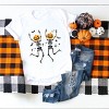 Simply Sage Market Pumpkin Skeleton Short Sleeve Tee - 3 of 4