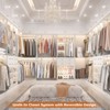 Aheaplus Large Closet System with Wooden Drawers and Shoe Racks - 3 of 4