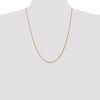 Black Bow Jewelry 1.75mm 14k Yellow Gold Classic Solid Rope Chain Necklace - 2 of 4