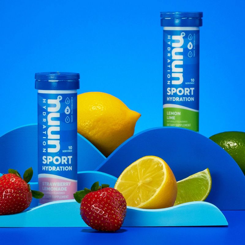 nuun Hydration Sport Vegan Tabs - Strawberry Lemonade, Lemon Lime &#38; Fruit Punch - 10ct/3pk, 3 of 7