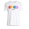 Elevenparis Mens Rainbow Smiley Graphic T-Shirt, White, X-Large - 4 of 4