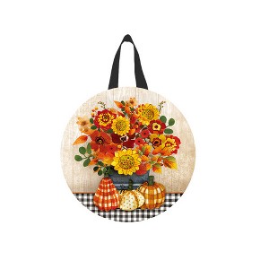 Briarwood Lane Fall Door Hanger 16x16 Autumn Bouquet For Fall Door Hanger - 1 of 2