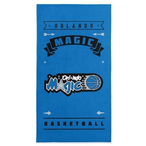 NBA Orlando Magic Hardwood Classics Beach Towel 30x60 Inches - 1 of 4