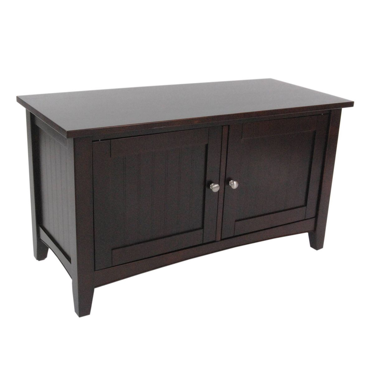 Shaker Cottage Storage Cabinet Bench Espresso - Alaterre Furniture - thumbnail 4