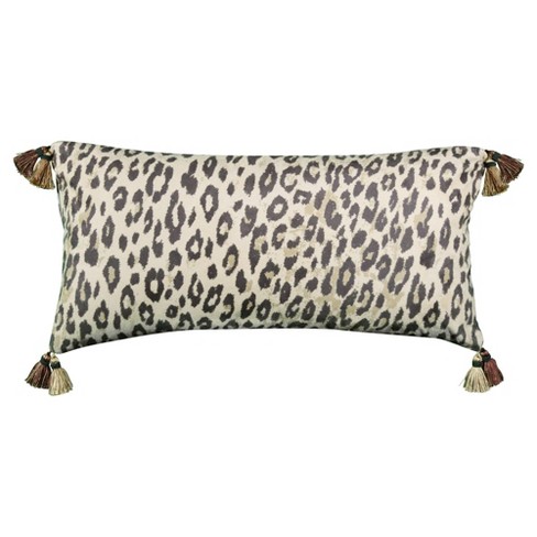 Cheetah print hot sale lumbar pillow