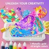 Joyfy Marbling Paint Kit for Kids, Fun Water Marble Paint Art Kit for Girls & Boys 6 to 12, Arts and Crafts, Ideal Birthday Gift and Activity Toys - 4 of 4