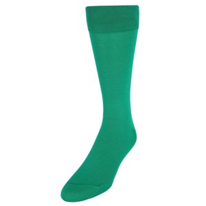 Vannucci Men's Solid FashionColored Soft Mercerized Cotton Dress Sock - 1 of 3