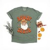 Simply Sage Market Women's Retro Howdy Santa Short Sleeve Garment Dyed Tee - 3 of 4