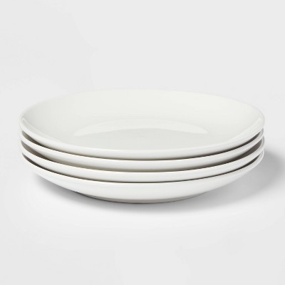 10" 4pk Stoneware Avesta Dinner Plates White - Project 62™