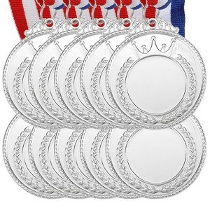 Unique Bargains Zinc Alloy Corrosion-resistant Oxidation-resistant Durable Sports Award Medals 10 Pcs - 1 of 4