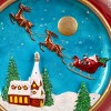 34 in Santa's Sleigh Ornament with Multicolor Lights and Music - 3 of 4
