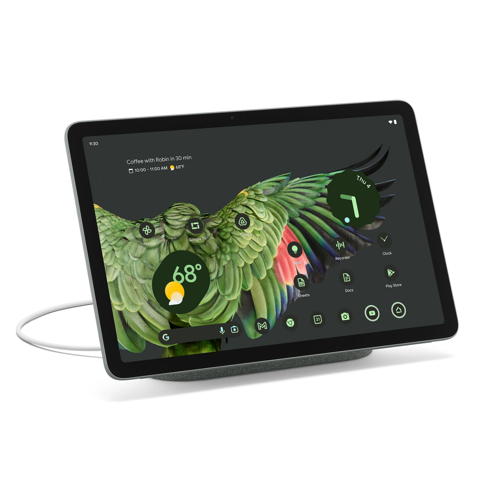 Google Pixel 11" Tablet with Charging Speaker Dock