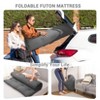 Japanese Floor Mattress Full Size, 54" x 80" Tatami Mat Foldable Japanese Floor Bed Roll Up Mattress Camping Sleeping Pad for Dorm RV Travel - 4 of 4